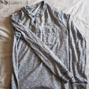 GAP Heather Long Sleeve Shirt